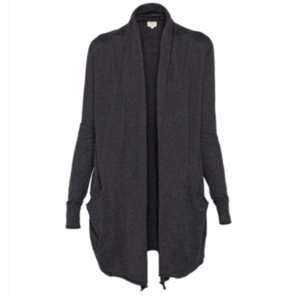 ARITZIA Wilfred Flaubert Cotton silk cashmere knit open cardigan sweater xs - Picture 1 of 11